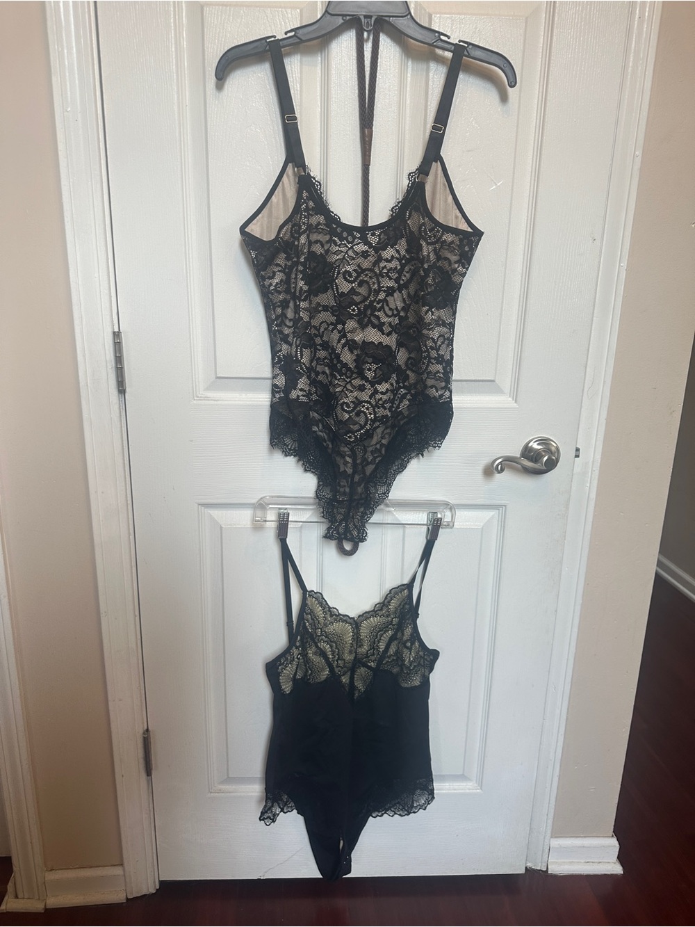 Black Lace Teddy Bodysuit - Women Intimates - Picture 5 of 11